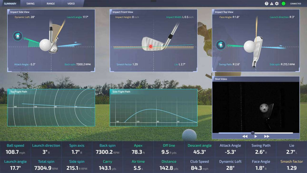 ProTee VX Launch Monitor (Includes 2 x High Speed Slow motion Cameras for Free)