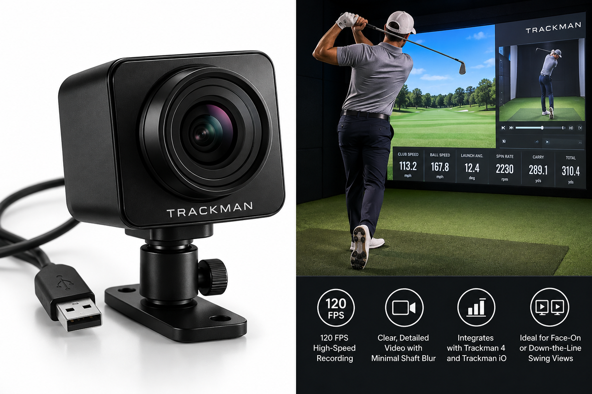 Trackman USB Swing Camera – Compatible with Trackman 4 & Trackman iO.
