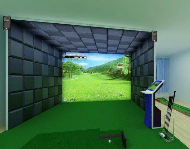 575mm x 575mm Square Golf Simulator Wall and Ceiling Foam Panels