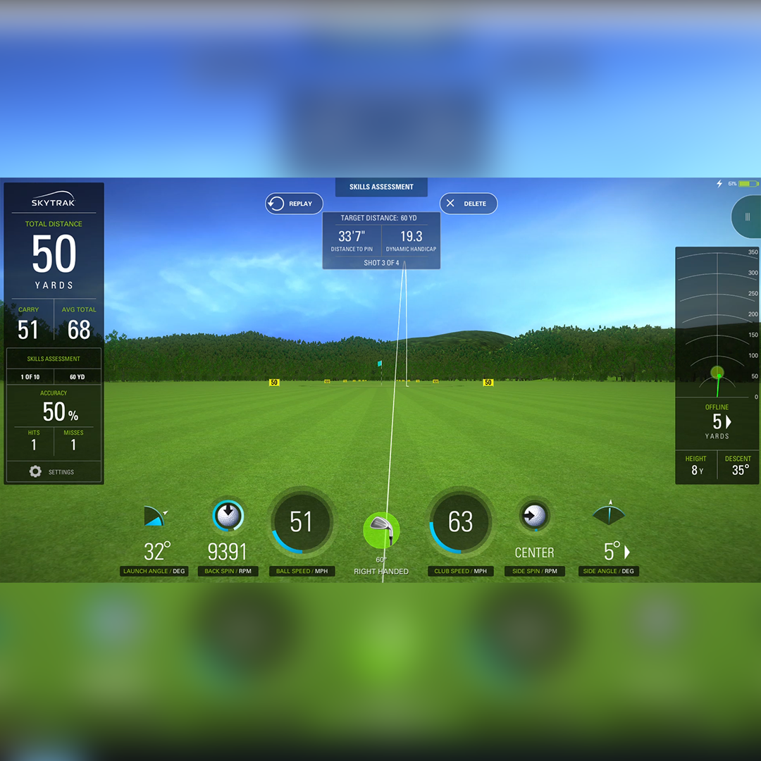 Ex Demo - SkyTrak Launch Monitor