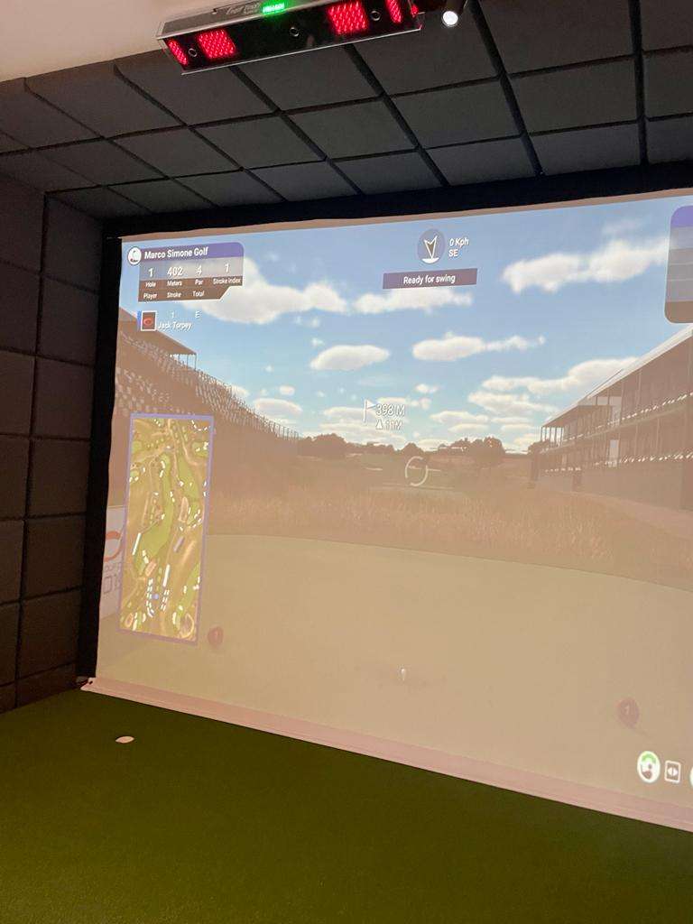 GTS Ultra custom made Golf Simulator Impact Screen